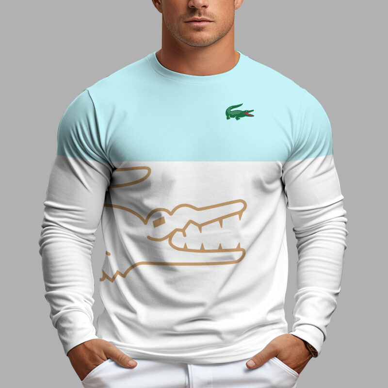 New 2025- Long Sleeves Shirt  for men women luxury brand clothing clothes outfit -TU24120602