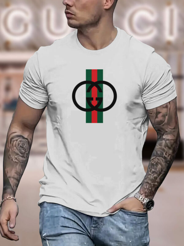 New 2025-  G  Luxury  Brand Premium T-Shirt Outfit For Men Women – Max011583