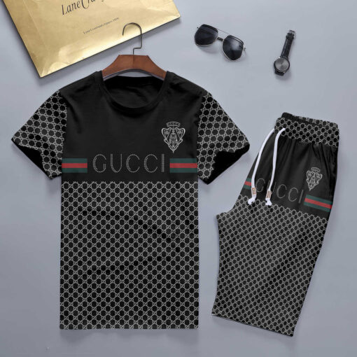 2025 – Set G Tracksuit T-shirt & Shorts –   – TU24051090