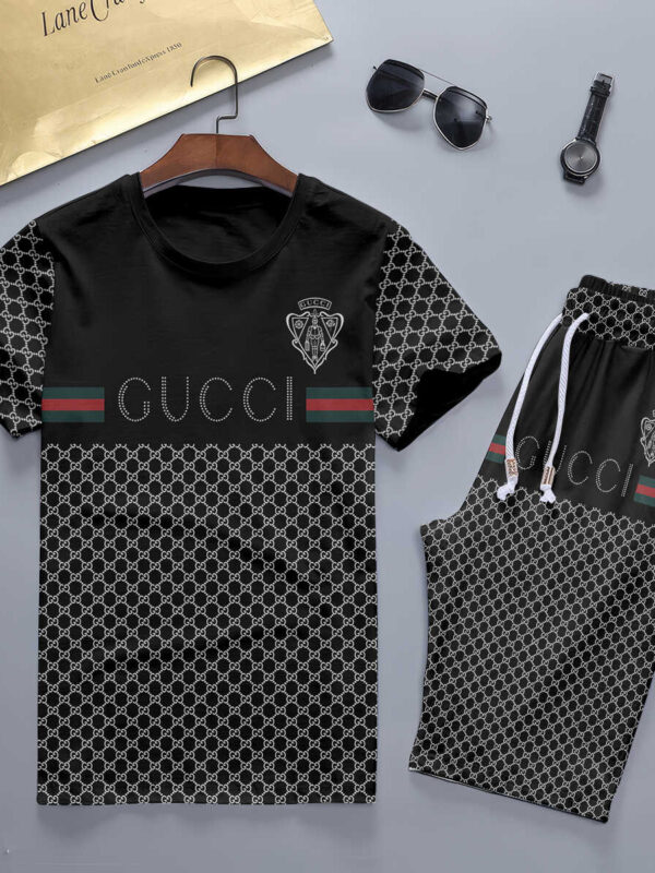 2025 – Set G Tracksuit T-shirt & Shorts –   – TU24051090