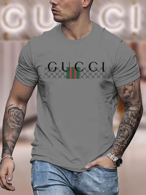 New 2025-  G  Luxury  Brand Premium T-Shirt Outfit For Men Women – Max011671