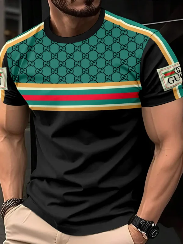 New 2025-  G  Luxury  Brand Premium T-Shirt Outfit For Men Women -CHIC251116