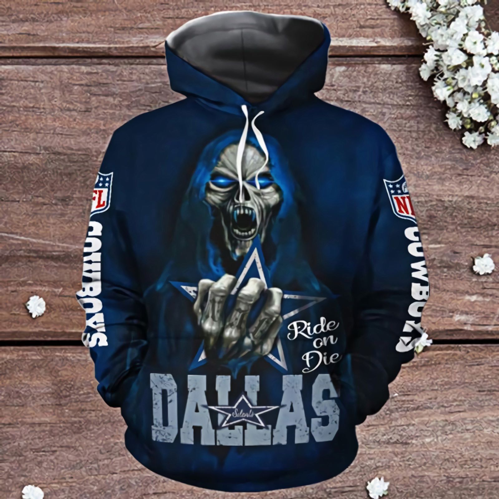 Dallas Cowboys Premium Unisex Hoodie Luxury Brand Outfit For Men Women -Max2407192172