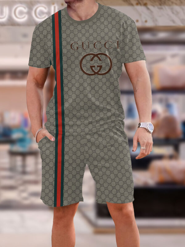 2025 – Set G Tracksuit T-shirt & Shorts –   – Max011938