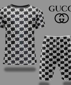 2024 – Set G Tracksuit T-shirt & Shorts –   – Max02938