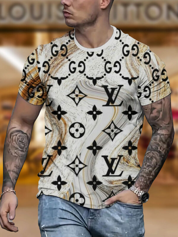 2025 – L  Luxury Brand Premium T-Shirt Outfit For Men -Max011974