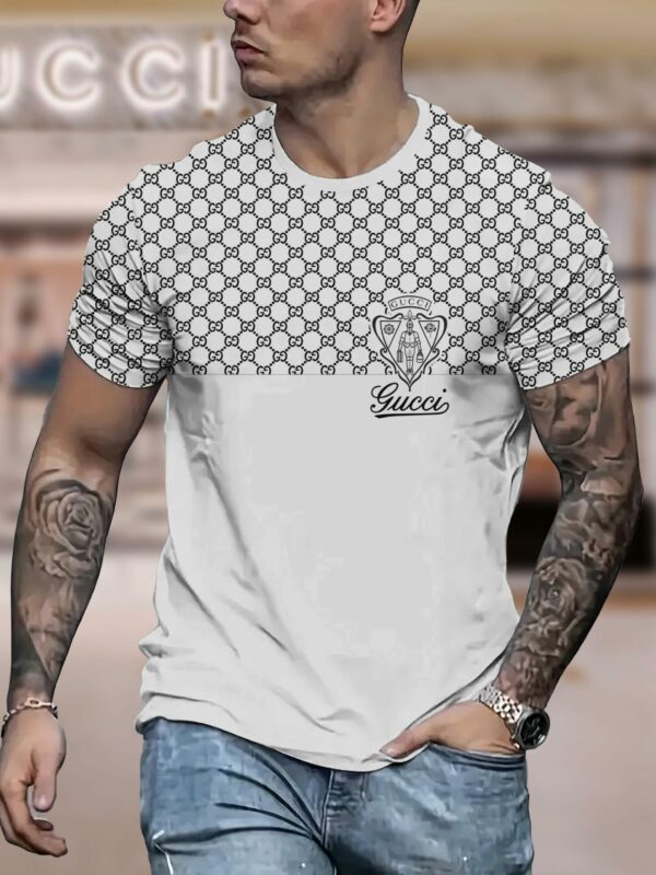 New 2025-  G  Luxury  Brand Premium T-Shirt Outfit For Men Women – Max012098