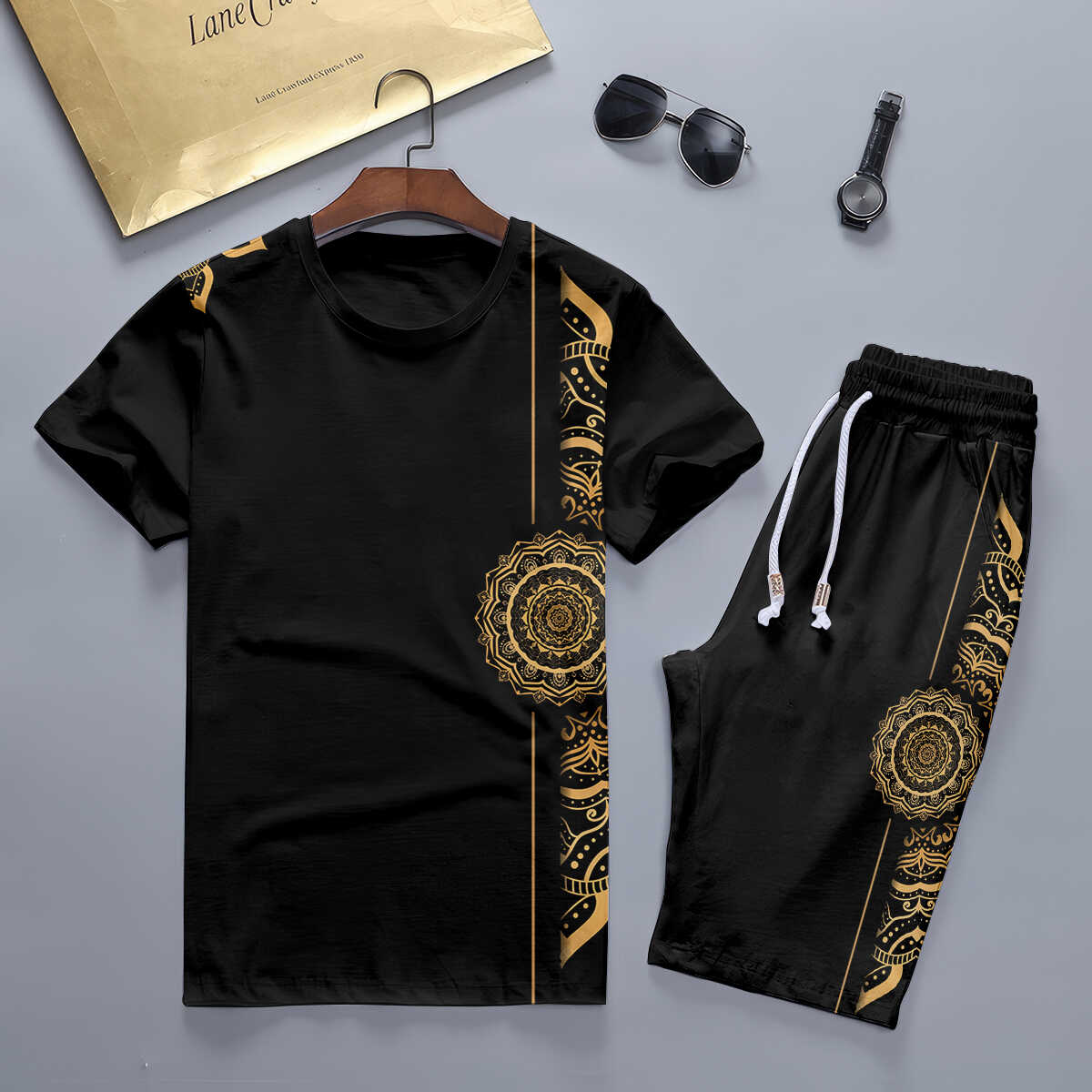 2025 – Set V  Tracksuit T-shirt & Shorts – TU24051103