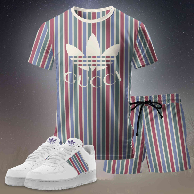 New 2025 – Set G Tracksuit  Air Force 1 & T-shirt & Shorts – chic260416