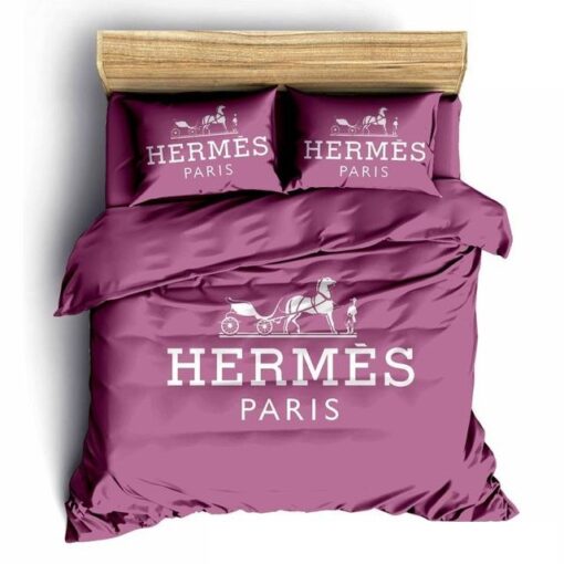 Hermes Limited Luxury Brand Bedding Set Home Decor – Max010120