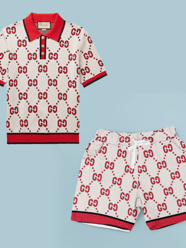 2024 – Set G Tracksuit T-shirt & Shorts –   – Max08137