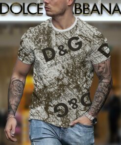 New 2025 – D Luxury Brand Premium T-Shirt Outfit For Men – Max012457