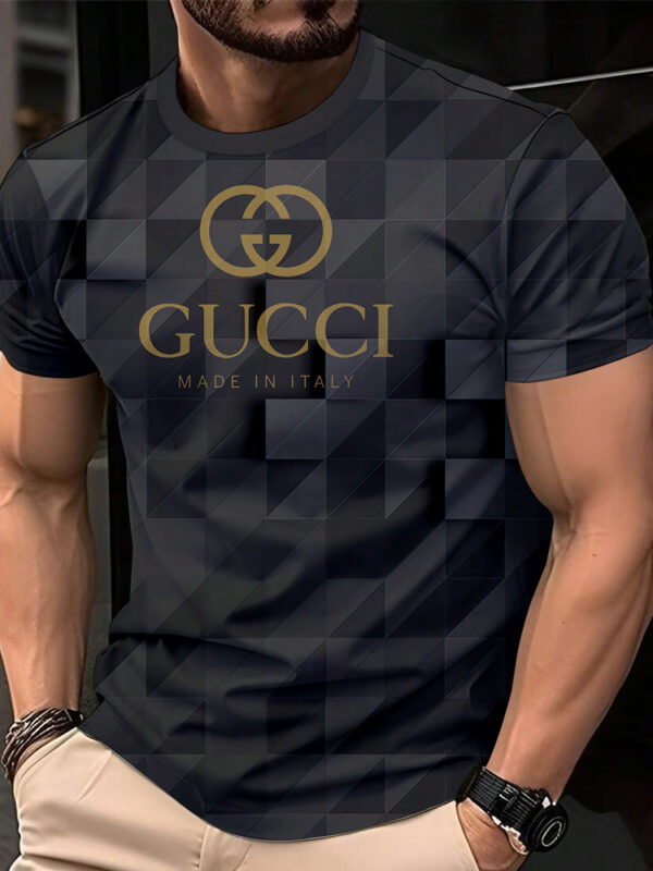 New 2025-  G  Luxury  Brand Premium T-Shirt Outfit For Men Women -CHIC5140106