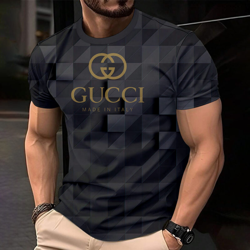 New 2025-  G  Luxury  Brand Premium T-Shirt Outfit For Men Women -CHIC5140106