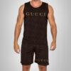 New 2025 -G Luxury Brand Premium Tanktop & Shorts Outfit For Men -Max012645