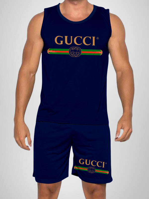 New 2025 -G Luxury Brand Premium Tanktop & Shorts Outfit For Men -Max012622