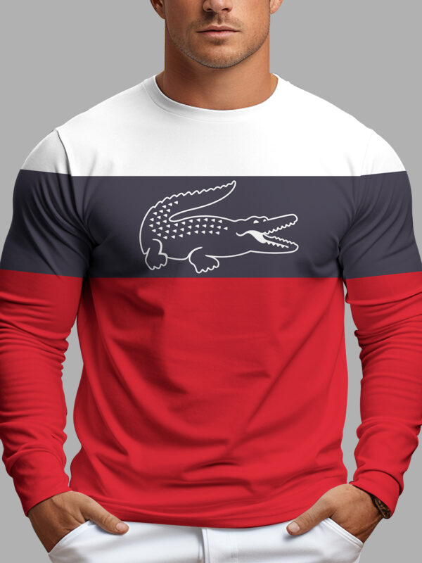 New 2025- Long Sleeves Shirt  for men women luxury brand clothing clothes outfit -TU24120641