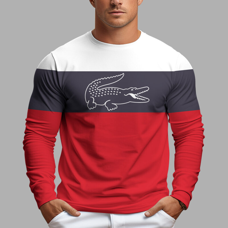 New 2025- Long Sleeves Shirt  for men women luxury brand clothing clothes outfit -TU24120641