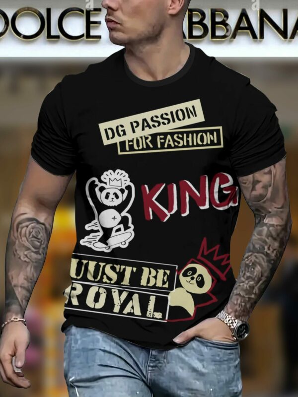 New 2025 – D Luxury Brand Premium T-Shirt Outfit For Men – Max012460
