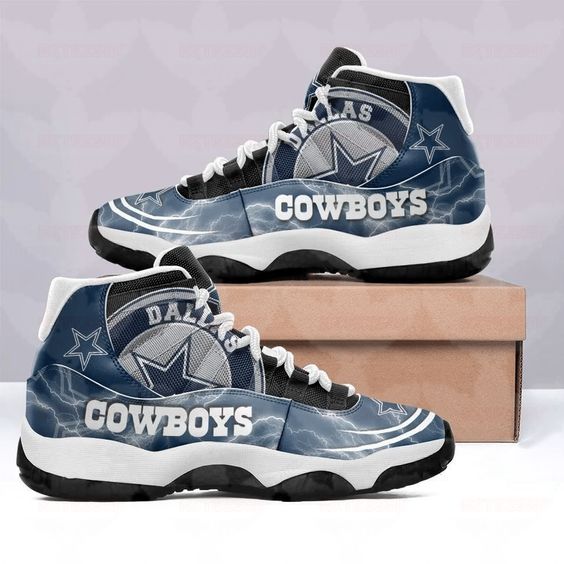 Dallas Cowboys Air Jordan 11 Shoes – Custom Sneaker -Max2407192003