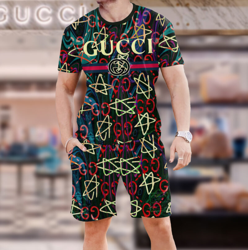 2025 – Set G Tracksuit T-shirt & Shorts –   – Max012055