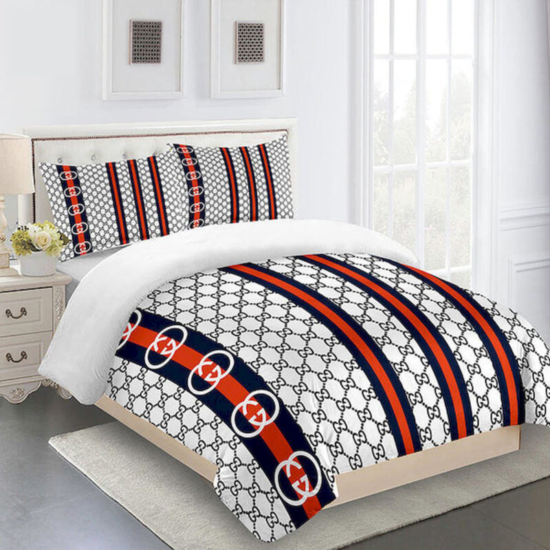 G  Premium Fashion Limited Luxury Brand Bedding Set Home Decor – Min00358