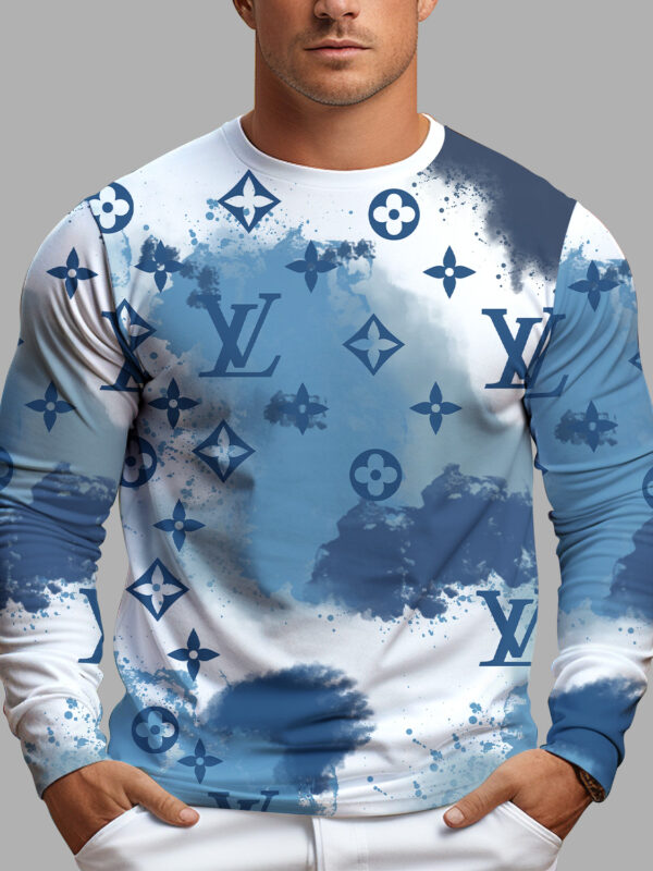 New 2025- Long Sleeves Shirt  for men women luxury brand clothing clothes outfit -PU24112102