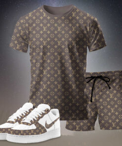 New 2025 – Set L Tracksuit  Air Force 1 & T-shirt & Shorts – win19422