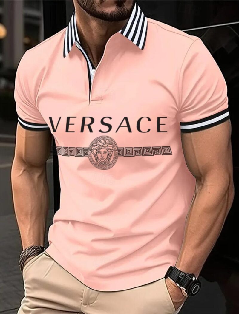 Limited Edition V**sace Polo Shirt For Men –  Max2407091552