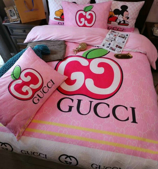 G  Premium Fashion Limited Luxury Brand Bedding Set Home Decor – Min00382