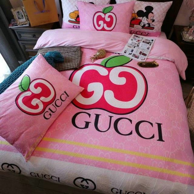 G  Premium Fashion Limited Luxury Brand Bedding Set Home Decor – Min00382