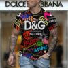 New 2025 – D Luxury Brand Premium T-Shirt Outfit For Men – Max012419