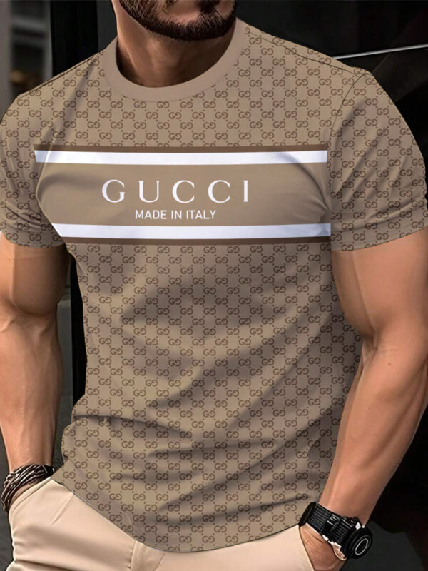 New 2025-  G  Luxury  Brand Premium T-Shirt Outfit For Men Women -CHIC5140104