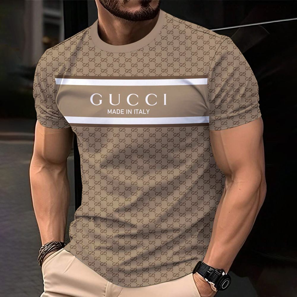 New 2025-  G  Luxury  Brand Premium T-Shirt Outfit For Men Women -CHIC5140104