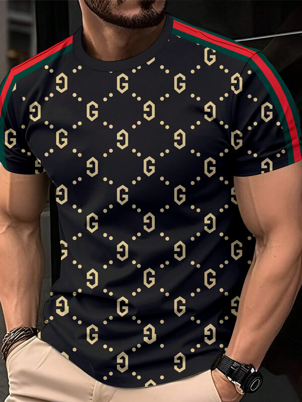 New 2025-  G  Luxury  Brand Premium T-Shirt Outfit For Men Women – Max2408263690