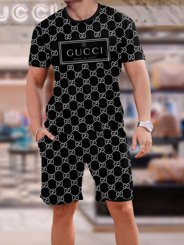 2025 – Set G Tracksuit T-shirt & Shorts –   – Max011935