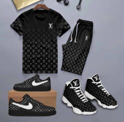 FREE SHIPPING, New 2025 -Limited Edition Set L  Shoe & T-shirt & Shorts  – Max240526606