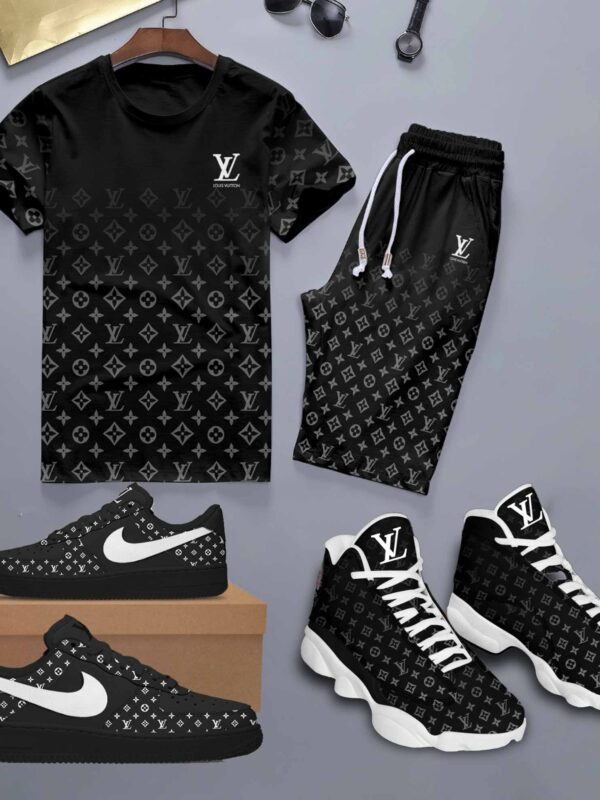 FREE SHIPPING, New 2025 -Limited Edition Set L  Shoe & T-shirt & Shorts  – Max240526606