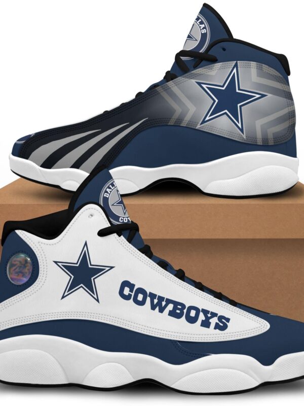 Dallas Cowboys Air Jordan 13 Shoes – Custom Sneaker – Max2407191969