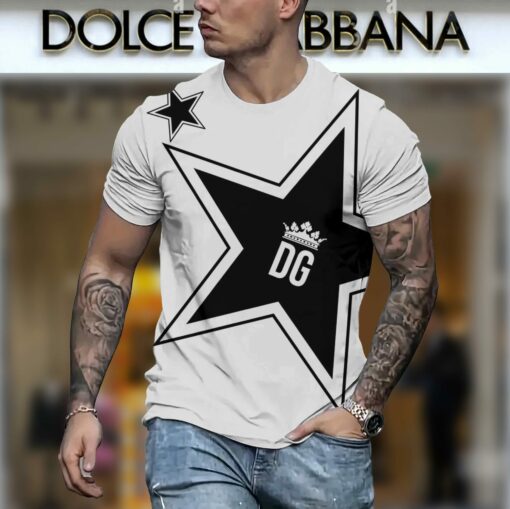 New 2025 – D Luxury Brand Premium T-Shirt Outfit For Men – Max012422