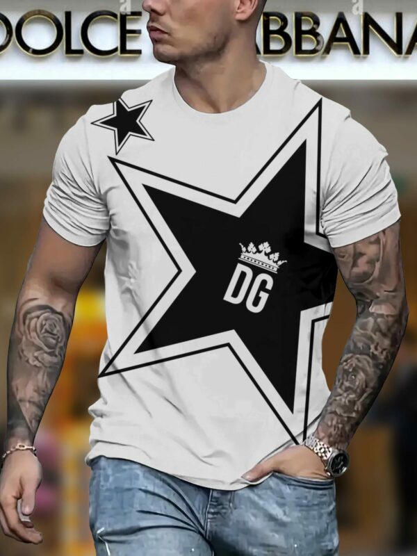 New 2025 – D Luxury Brand Premium T-Shirt Outfit For Men – Max012422