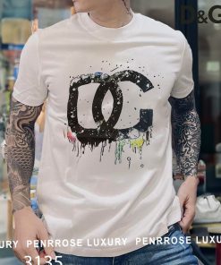 New 2025 – D Luxury Brand Premium T-Shirt Outfit For Men -Max012541