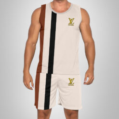 New 2025 – L Luxury Brand Premium Tanktop & Shorts Outfit For Men -Max012585