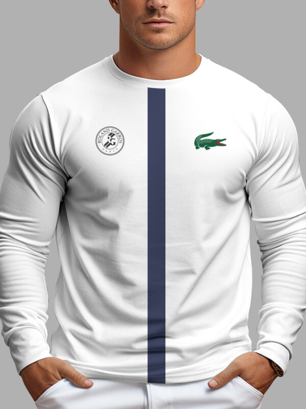 New 2025- Long Sleeves Shirt  for men women luxury brand clothing clothes outfit -TU24120615