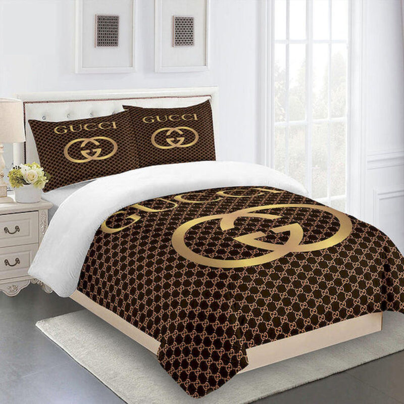 G  Premium Fashion Limited Luxury Brand Bedding Set Home Decor – Min00348