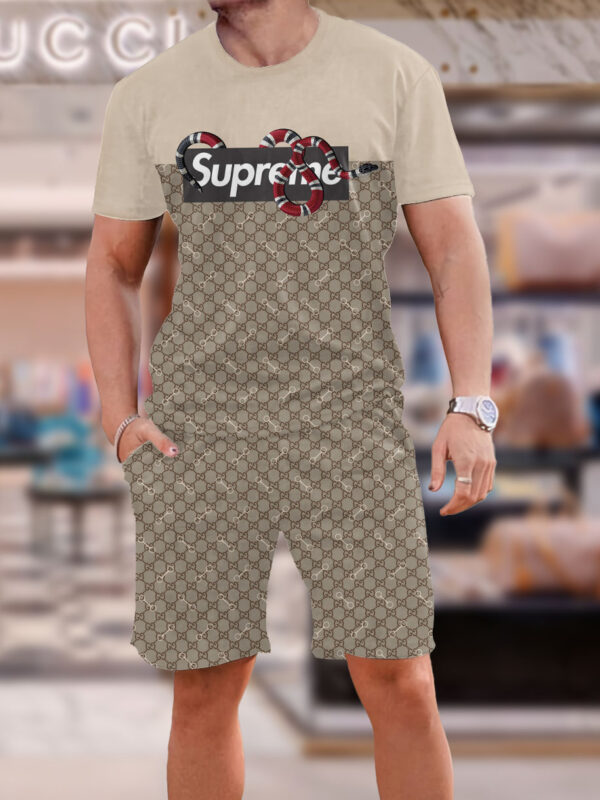 2025 – Set G Tracksuit T-shirt & Shorts –   – MMax011936