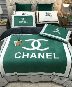 Chanel Premium Fashion Limited Luxury Brand Bedding Set Home Decor -Min00480