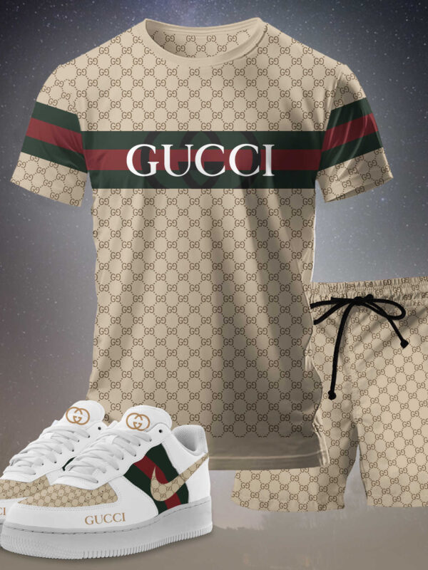 New 2025 – Set G Tracksuit  Air Force 1 & T-shirt & Shorts -chic210421