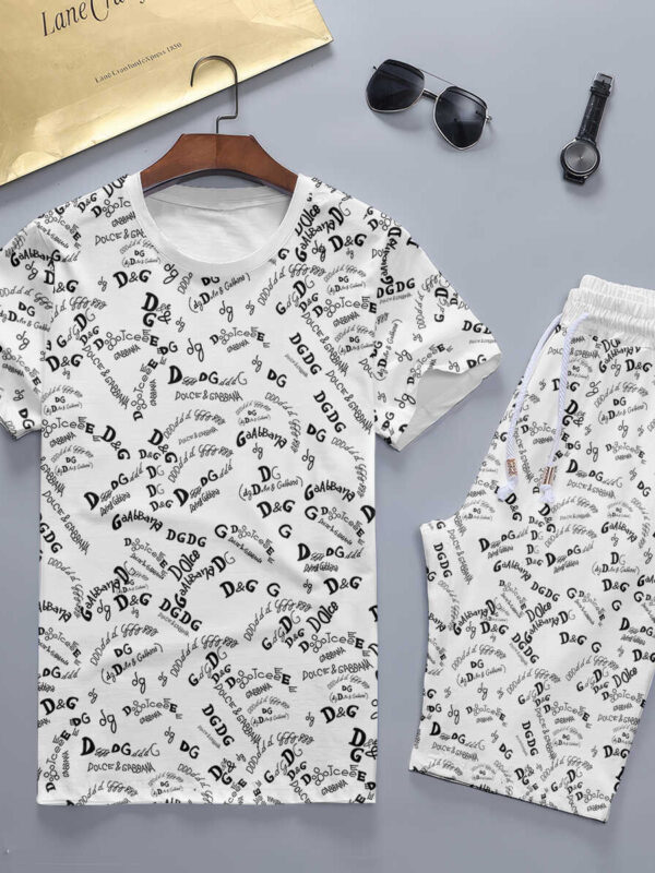 2025 – Set G Tracksuit T-shirt & Shorts –   – TU24052918