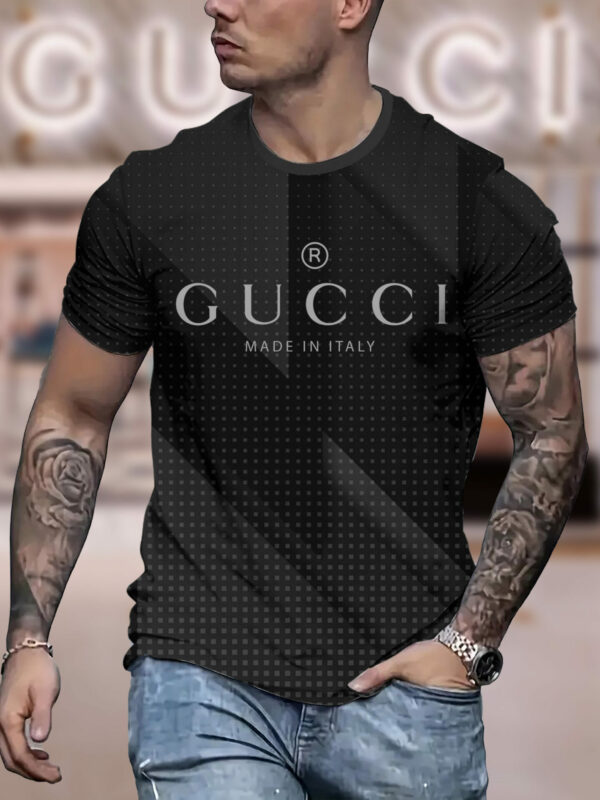 New 2025-  G  Luxury  Brand Premium T-Shirt Outfit For Men Women – Max011626
